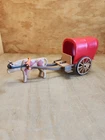 Vintage 1993 Playmobil #3891 Knights Ox Cart Pre-owned Very Good Used Condition. Price: $24.50.