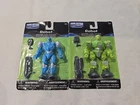 Your Action Hero Robot Figures Lot Green, Blue 4" New. Price: $9.99.