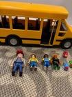 Playmobil 5940 School Bus Set With Characters. Flashing Lights, And Backpacks Used. Price: $16.50.