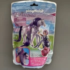 New Playmobil Princess Viola Purple Mane Horse Figure Set 6167. Price: $12.00.