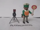 Playmobil. PLAYMOXOY76 Store. Police Figure With Radar Traffic Ref. 3905. Used. Price: $7.61.