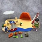 Playmobil 4149 Beach Holiday Sand Castles & Surfboard- Incomplete Used. Price: $13.99.