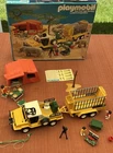 Vintage Mattel Playmobil #9768 Safari Scene Set 1984 (the Animals Escaped) Used. Price: $65.00.