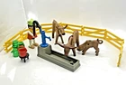 Playmobil 3499 Milkmaid Cows Farmer Woman Water Pump Incomplete Used. Price: $23.88.