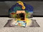 Playmobil Nativity Replacement Backdrop, Some Minor Creasing, Plus Booklet Used. Price: $5.00.
