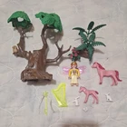 Playmobil 5762 Retired 2004 Unicorn Magical Forest. Fairy, Owl, Rabbit Used. Price: $24.99.