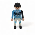 1992 Geobra Playmobil 3 Action Figure Soccer Player With "11" Jersey Used. Price: $7.82.