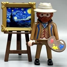 Playmobil Vincent Van Gogh Famous Artist Starry Night Male Painter Adult Figure New. Price: $27.70.