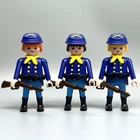 Playmobil 3 Union Army Yankee Soldiers Civil War Male Adult Figure Rifle 7047 Used. Price: $39.99.