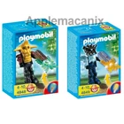 Playmobil 4848 4849 Blue Green Temple Guard Light Up Sword Figure Set Of 2 New. Price: $19.98.