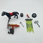 Playmobil Knights 6002 Wolf Castle Replacement Parts Lot Crossbow Horse Used. Price: $15.45.