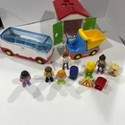 Playmobil Lot Airport Shuttle Bus 6773 & Dump Truck W/ Garage 6759 + Incomplete Used. Price: $19.99.