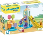 Playmobil 1.2.3 - Adventure Tower With Ice Cream Booth New. Price: $59.70.