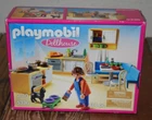 Playmobil Dollhouse 5336 84-PIECE Set Kitchen & Cat New. Price: $49.95.
