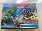 New Playmobil City Action Police Parachute Search Building Set 70569. Price: $45.00.