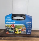 Playmobil 2018 Action Go-kart Racer Carry Case Building Set #9322 New. Price: $10.50.