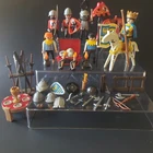 Playmobil Castle Knights King Figures With Horses Weapons Accessories Armor Lot Used. Price: $44.54.