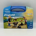 Playmobil Family Fun Backyard Barbeque Carrying Case 5649 - New Sealed. Price: $9.99.
