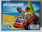 New Playmobil Red Dune Buggy Quad Beach Surfer Bike Set #4863. Price: $14.99.