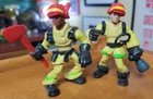 Playskool Adventure Heroes Firefighter & Fireman Figure 2009 Hasbro Lot Of Used. Price: $11.99.
