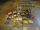 Playmobil #4314 Airport Cargo Zone - Forklift Police Motorcycle Lot + Used. Price: $79.99.