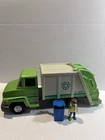 Playmobil City Action Green Recycling Truck, Set 5938, No Box/manual Used. Price: $11.00.