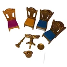 Playmobil Fancy Dining Room Chairs Princess Castle Furniture & More 3209740 Used. Price: $24.00.