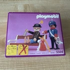 1990 Playmobil 5504 Victorian Tramp & German Policeman Figure Set New. Price: $67.88.