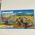 Playmobil 4832 Safari Jeep With Rhino Trailer Set Ages 4+ (4-7) New. Price: $49.95.