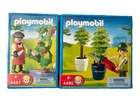 Playmobil 4485 4487 Dollhouse Gardener Tree Trimmer New Sealed. Price: $40.00.