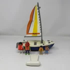 Playmobil 3774 Regina Sailboat W/ Figures Near Complete - Floats Used. Price: $22.49.