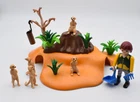 Playmobil 4853 Meerkat Colony, Meercats And Zookeeper Set, Animal Wildlife Used. Price: $19.90.