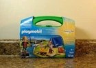 Playmobil Family Fun Camping Adventure Carry Case Playset 9323 Pieces New. Price: $29.95.