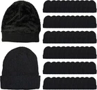 Yacht & Smith Winter Beanies Bulk Cold Weather Unisex Hat(black Faux Fur Sherpa) New. Price: $99.00.