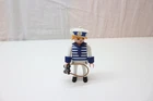 Playmobil Like 9443 Series 14 Figures Mystery Bag Sailor Captain Ship Mariner Used. Price: $9.75.