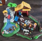 Playmobil 4851 Children Petting Zoo Animals Complete Set Used. Price: $99.99.