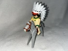 Playmobil 3850 Native American Chief & 3851 Grey Horse-vintage Used. Price: $19.95.