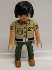 2009 Playmobil Male Teen Boy Geobra Figure 9231 Toy Green Khakis Dinosaur Used. Price: $9.00.