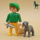 Playmobil Figure And Dog-thief-robin Hood-boy Orphan-medieval Dolphin Used. Price: $8.56.