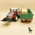 Playmobil 4496 Tractor With Trailer - Worker Farmer Used. Price: $40.34.