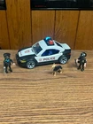 Playmobil 5614 2014 Police Officers / Dog & Patrol Car Vehicle With Lights Works Used. Price: $34.00.