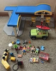 Playmobil 70201 City Life Petrol Gas Fuel Station With Car And Shop No Box Used. Price: $75.00.