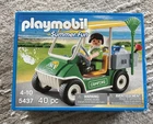 Playmobil 5437 Camping Service Cart (2013) Brand New Sealed Box. Price: $42.00.