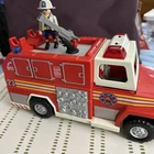 Playmobil #5843 Truck Lights/ Sounds(working) Playset + Firefighter Figure Used. Price: $22.00.