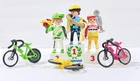 Playmobil - Bicycle Race Tour De France Set, 3849, Two Parts Are Missing Used. Price: $15.00.