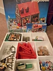 Playmobil 3556 Vintage Farm, Barn & Accessories, With Original Box Manual Used. Price: $225.00.