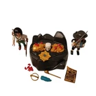 Playmobil Pirate Treasure Hideout - Parts + Figures (set #6683 2015) Used. Price: $13.03.