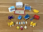 Vintage Playmobil Victorian Mansion Baby Nursery #5313 Nanny High Chair Stroller Used. Price: $24.99.