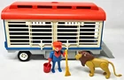 Vintage Playmobil 3514 Circus Lion Wagon - Romani Cage Train Car! Used. Price: $44.95.