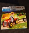 Playmobil 4943 Boy With Tractor Egg Set New. Price: $42.99.